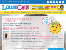 Tablet Screenshot of lousecalls.com